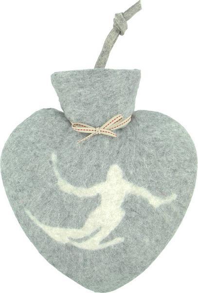 Image du produit Dorothee Lehnen Bouillotte skieur, 0.7 l, gris (0.70 l)