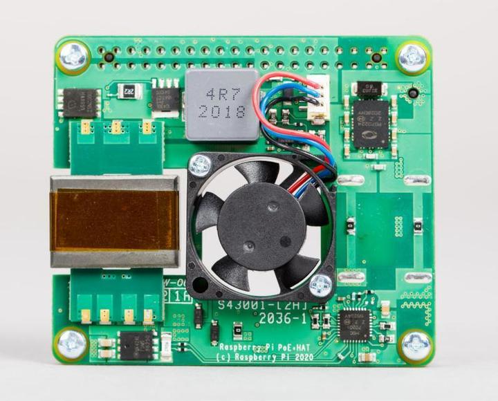 Image du produit Raspberry Pi PoE+ HAT