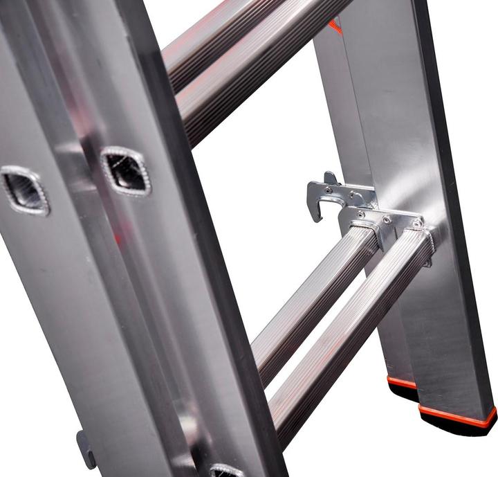 Actual product image Krause KRAU 129680 Tribilo Rungs Multipurpose Ladder Three-Piece 3x10 Rungs (Multi-purpose ladder, 4.90 cm)