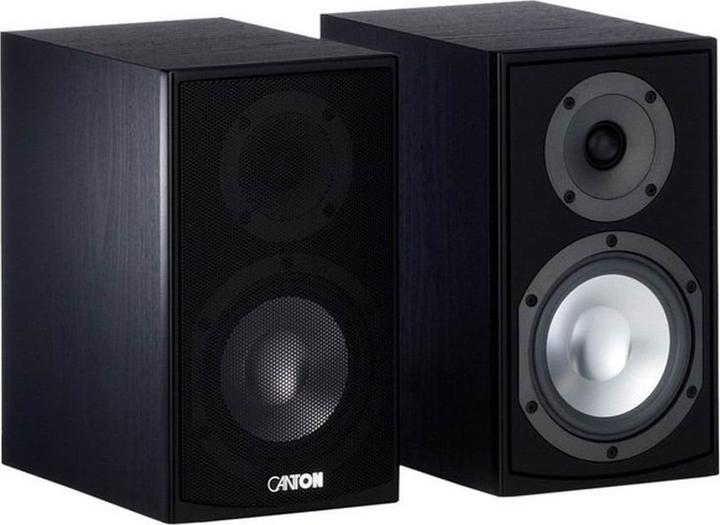 Actual product image Canton GLE 420.2, compact loudspeaker, 130 watts, black (1 pair)