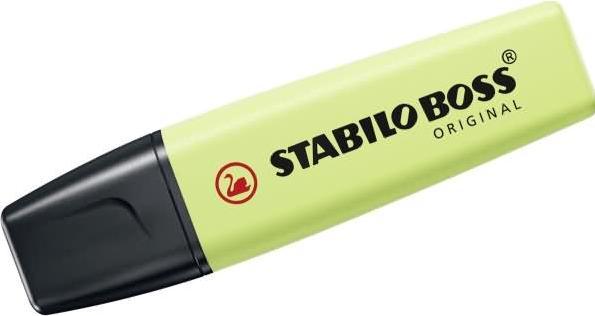 Produktbild STABILO BOSS ORIGINAL Pastel Textmarker (Gelbgrün, Grün, 5 mm, 1 x)