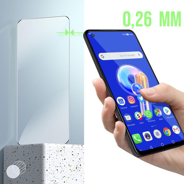 Immagine prodotto Avizar Pellicola di protezione del display in vetro di durezza 9H (1 Pezzo/i, Asus Zenfone 10)