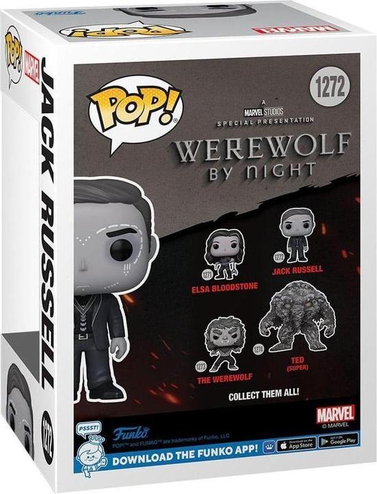 Actual product image Funko Pop! Marvel: Werewolf By Night - Jack Russell