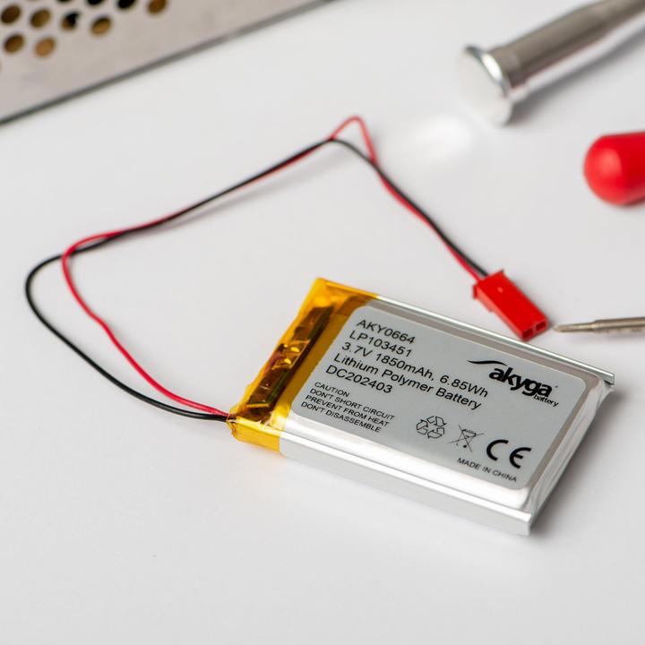 Produktbild Akyga LP903759 Akkupack x Spezial-Akku LiPo 3.7 V 2200 mAh (3.70 V, 2200 mAh)