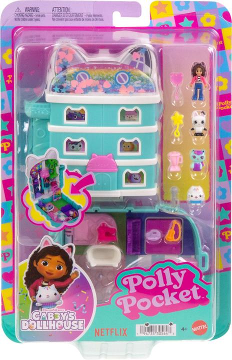 Actual product image Polly Pocket Gabbys Dollhouse Schatulle