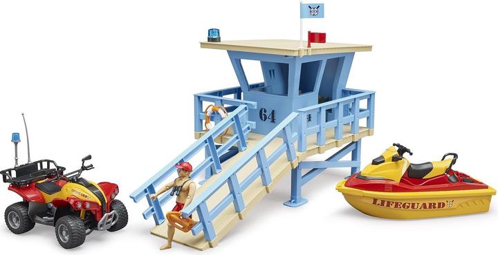 Immagine prodotto Bruder Stazione bworld LifeGuard, Quad, moto d'acqua