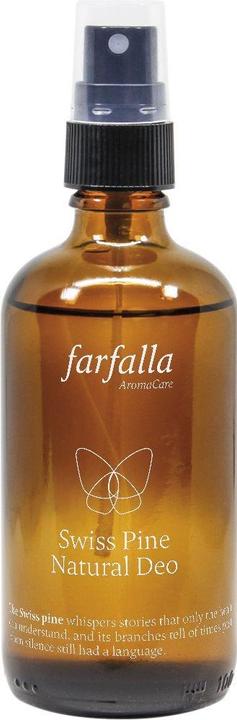 Immagine prodotto Farfalla Deodorante svizzero al pino naturale 100ml (Getto vaporizzato, 100 ml)