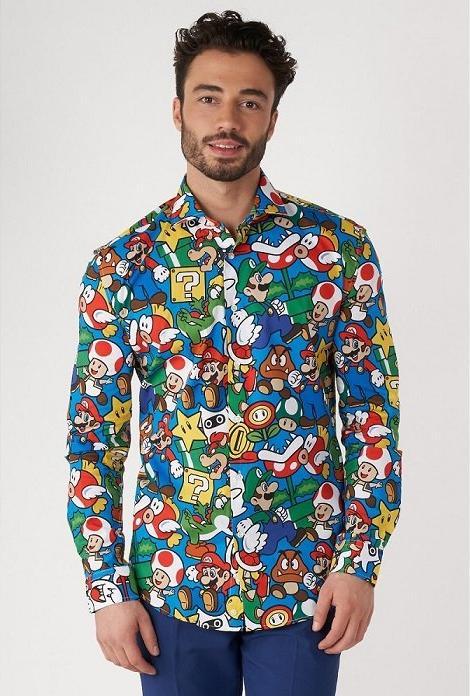 Actual product image OppoSuits Super Mario - Nintendo (S)