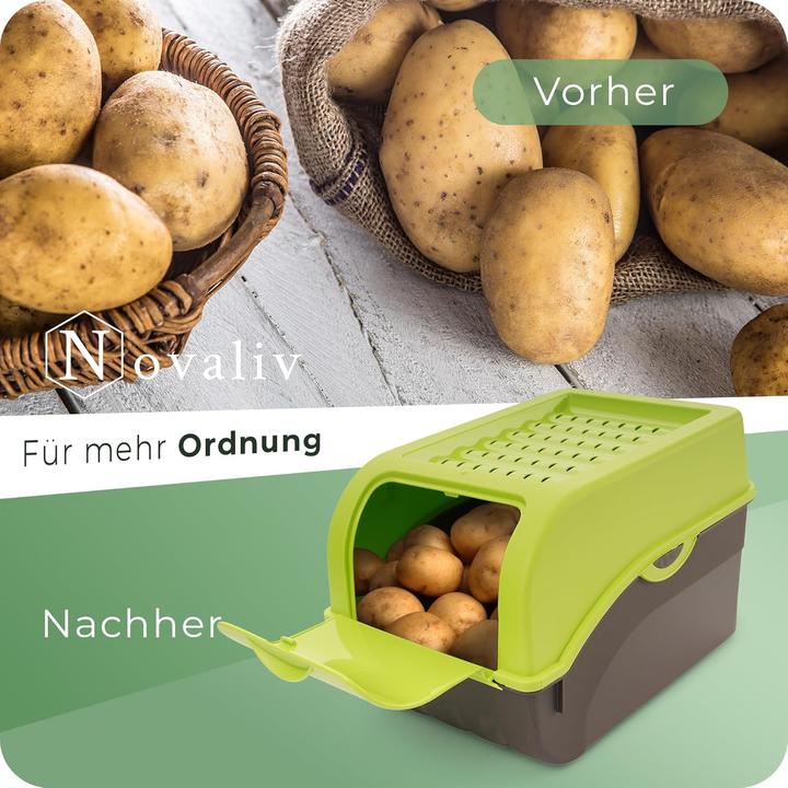 Produktbild Novaliv Gemüsebox-Set (29 x 20 x 14 cm, 9 l)