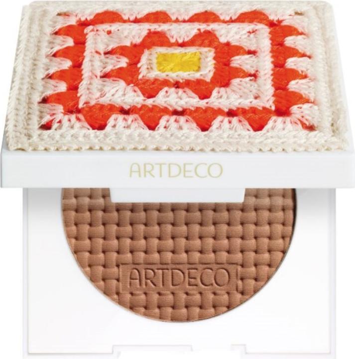 Artdeco Bronzing Powder Golden Riviera Two-Tone Bronzer in Warm Shades (Golden Riviera, Bronzer, 9 g)