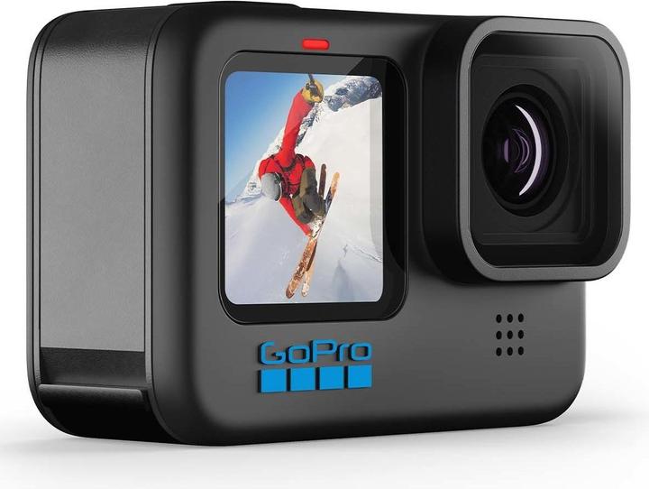 Actual product image GoPro HERO10 Black (incl. 128 GB MicroSDXC card) (60p, Bluetooth, Wi-Fi)