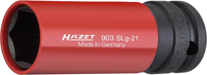 Produktbild HAZET Schlag-, Maschinenschrauber Steckschlüsseleinsatz ∙ Sechskant 903SLG-21 ∙ Vierkant12,5 mm (1/… (21 mm)
