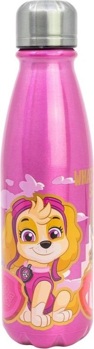 Stor Paw Patrol Girl "Superpower" - Kinder Aluminiumflasche, 600 ml (0.60 l)