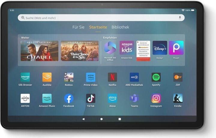 Image du produit Amazon Fire Max 11 avec publicité (WLAN uniquement, 11", 64 Go, Grey)