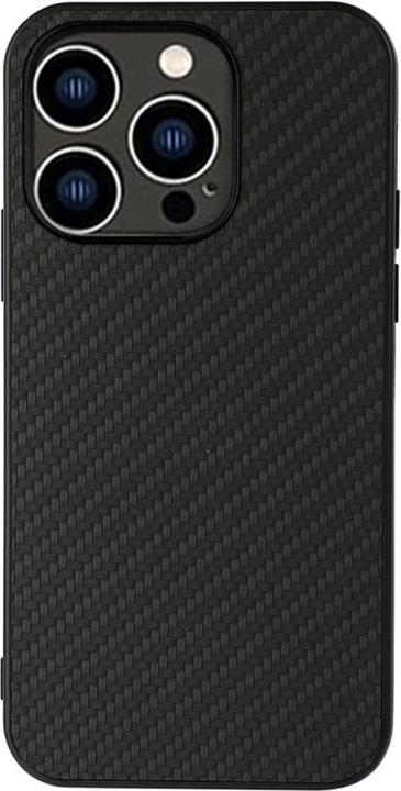 Immagine prodotto Ueli Express iPhone 14 Pro Custodia sottile in gomma TPU Carbon Optics Nero (Apple iPhone 14 Pro)
