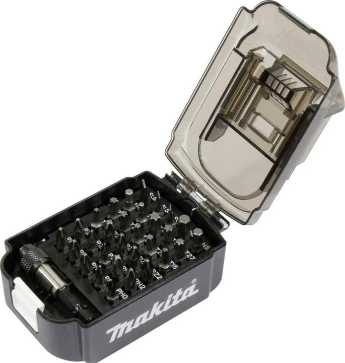 Immagine prodotto Makita Bit impostato (PH, T27, PH2, T40, H6, PZ2, PH1, H3, T10, PH0, SL 1,2 x 6,5, T15, PZ1, T20, SL 0,8 x 5,5, H4, PH3, PZ3, H5, SL 0,6 x 4,5, T25, T30, PZ0)