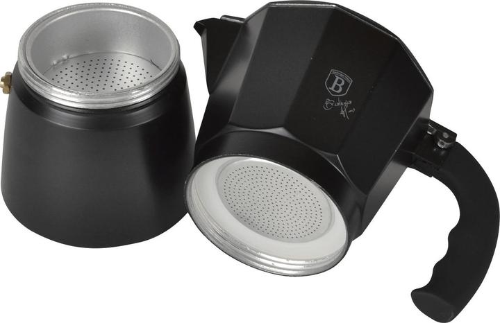Actual product image BerlingerHaus Design espresso maker for 6 portions, black and rose gold (6 T.)