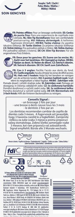 Immagine prodotto Signal Spazzolino manuale per la cura delle gengive 4 pezzi (Morbido, 4 x)