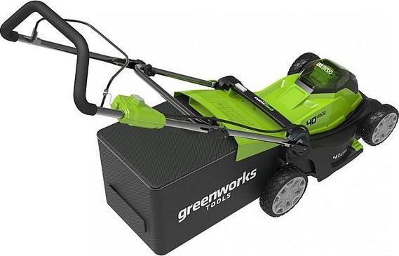 Actual product image Greenworks G40LM41 (Rechargeable battery operated)