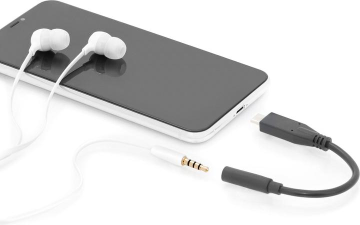 Produktbild Digitus USB C – 3.5 mm Buchse Audio Adapter (0.20 m, USB)