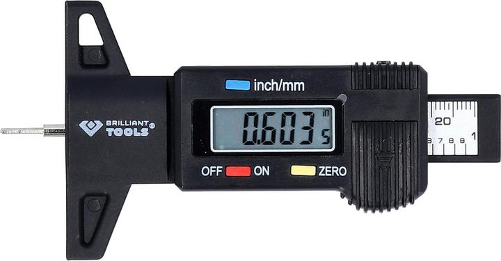 Produktbild Brilliant Tools Digitaler-Tiefenmessschieber, 0 - 25 mm (2.50 cm)
