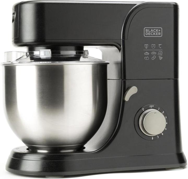Immagine prodotto Black & Decker Macchina da cucina planetaria Black+Decker BXKM1001E (1000 W)