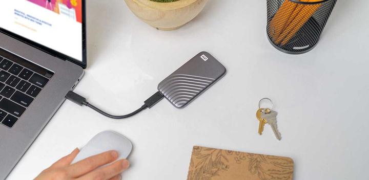 Actual product image WD My Passport SSD (1000 GB)