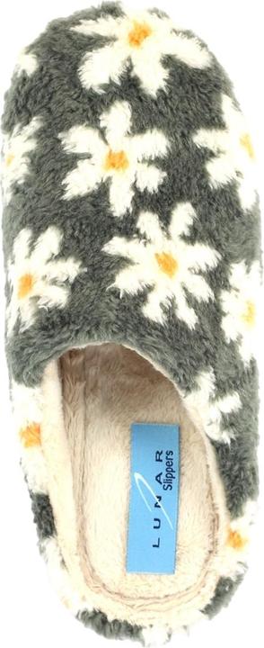 Actual product image Lunar Womens/Ladies Plumeria Mule Slippers (37)