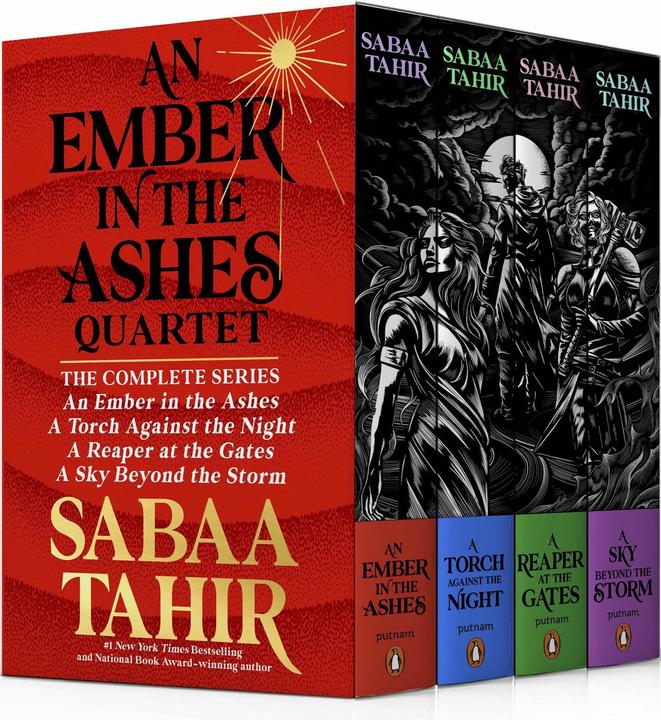 Actual product image An Ember in the Ashes Complete Series Paperback Box Set (4 books) (English, Tahir Sabaa, 2024)