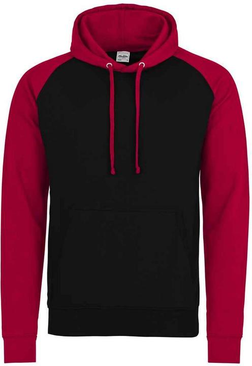 Actual product image Awdis Mens Baseball Hoodie (M)