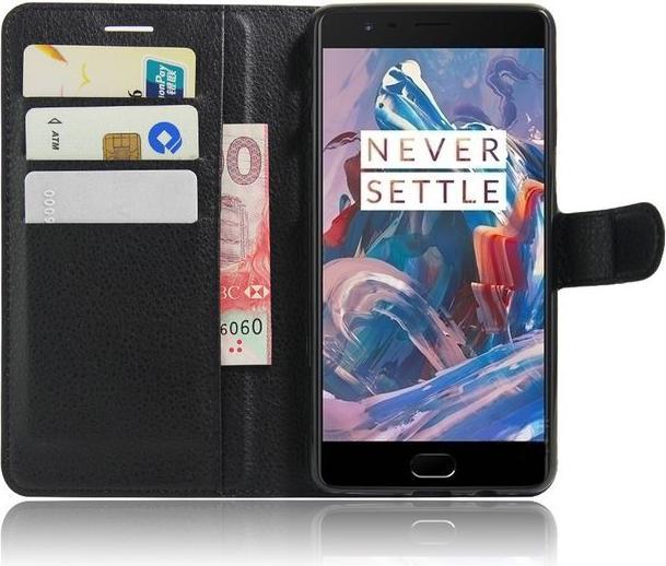 Actual product image Leather case with litchite texture (OnePlus 3, OnePlus 3T)