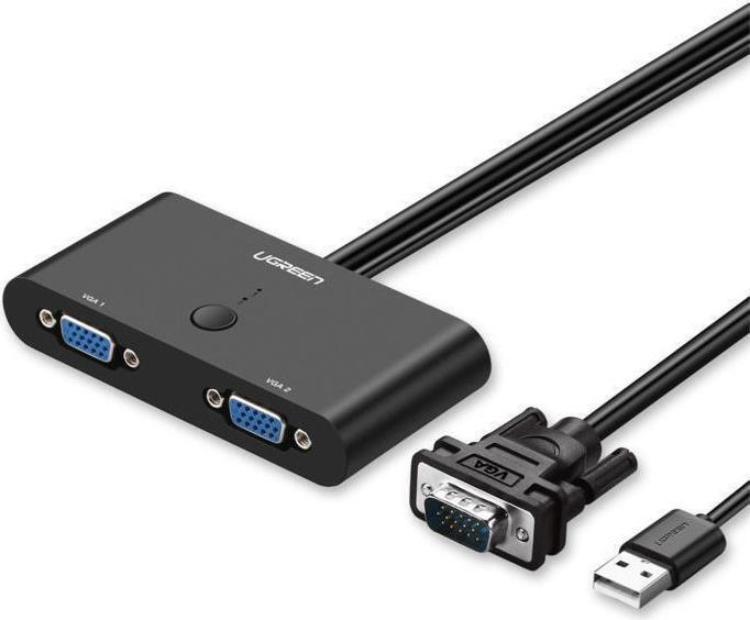 Actual product image Ugreen VGA Video Switch 2port 1080P/60Hz MM126 30711