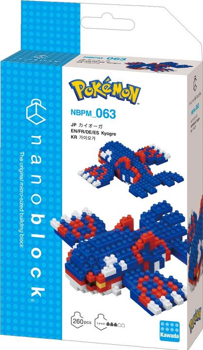 Actual product image Pokémon Kyogre Nanolock