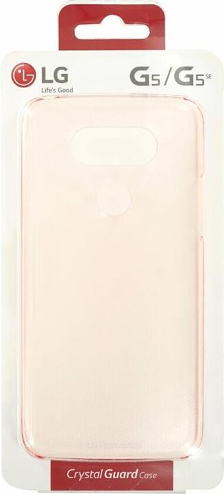 Actual product image LG Crystal Guard Case CSV-180 for G5 pink (G5)