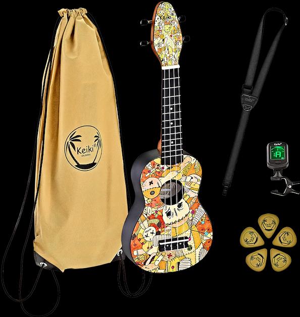 Produktbild Keiki Designer Ukulele Starter Set (Akustisch, Soprano)