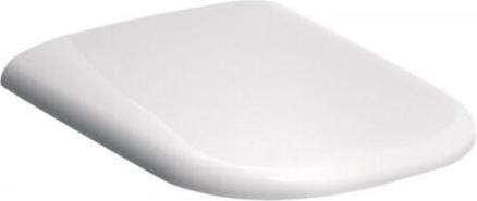 Actual product image Geberit Smyle toilet seat overlapping white with soft-close mechanism with soft-close mechanism 500236011