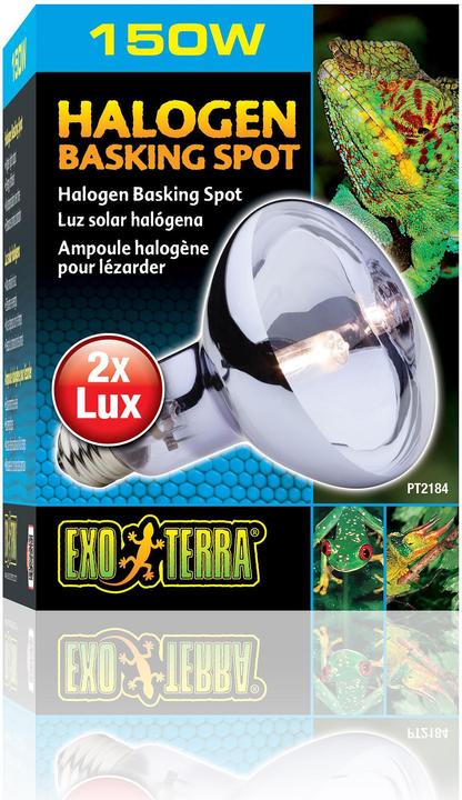 Actual product image Exo Terra Sun Glo Daylight Halogen Lamp 150W (UVA)