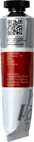 Actual product image Pebeo Artist Acrylics extrafine (Ochre red, 37 ml)