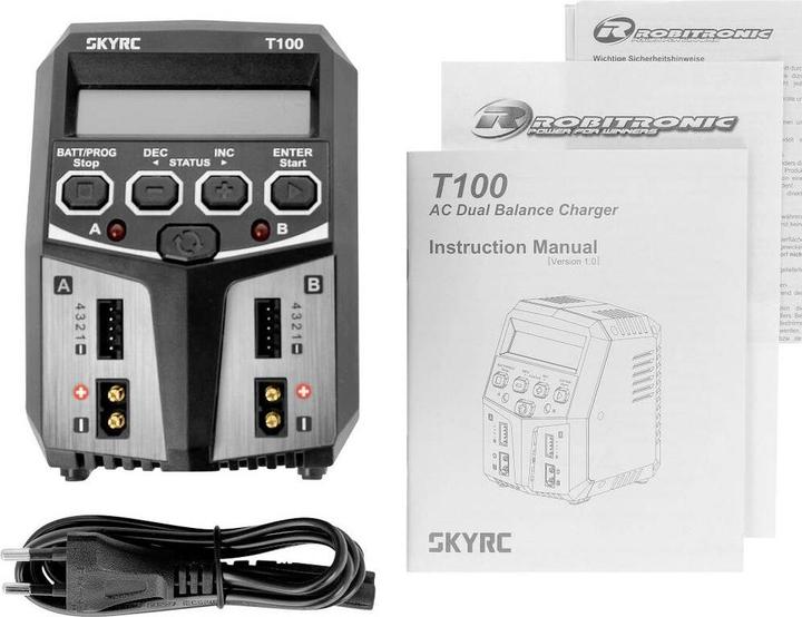 Produktbild SkyRC Dual-Ladegerät T100