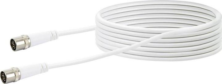 Immagine prodotto Schwaiger KDAK75 532 7.5m F Cavo coassiale bianco (10 dB, Cavi SAT)
