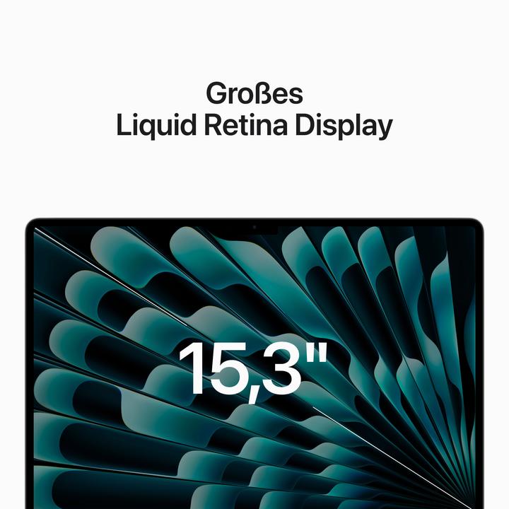 Produktbild Apple MacBook Air – 2023 (15", M2, 8 GB, 256 GB, DE)