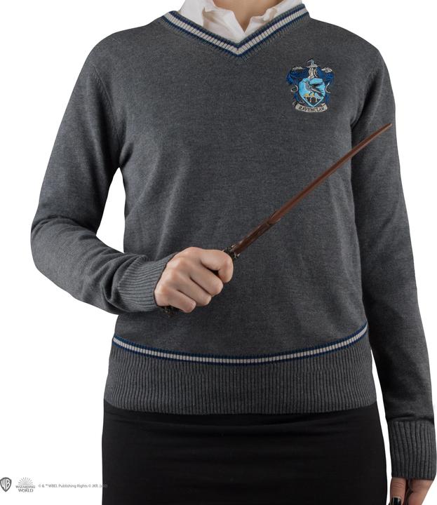 Actual product image Cinereplicas Harry Potter - Ravenclaw - Grey Knitted Sweater - X-Small (XS)