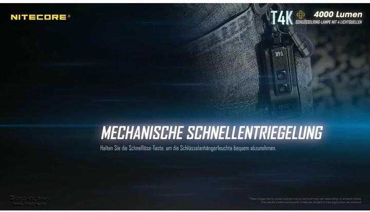 Immagine prodotto Nitecore T4K - 4000 lumen (8.20 cm, 4000 lm)