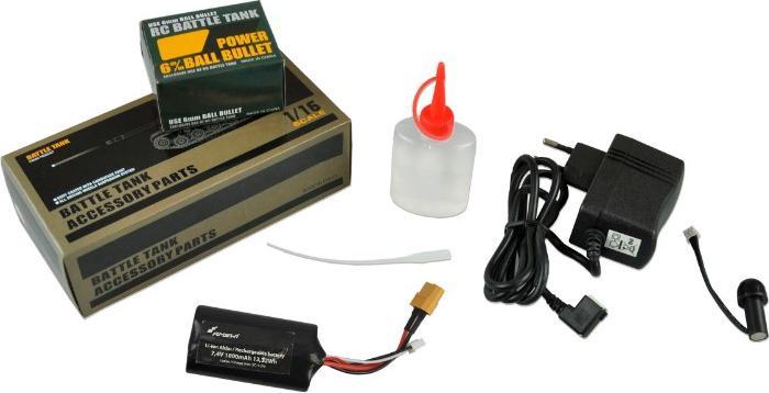 Actual product image Amewi RC Tank Panther G Advanced Line Li-Ion 1800mAh gr/14 (RTR Ready-to-Run)
