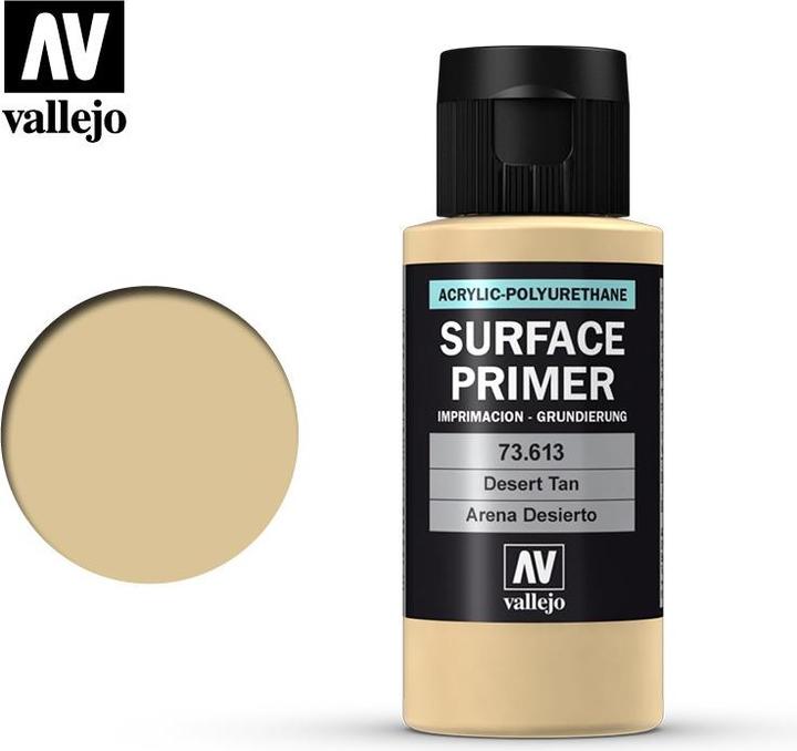 Produktbild Vallejo Surface Primer - Desert Tan Base (73.613)