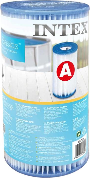 Actual product image Intex Filter cartridge type A