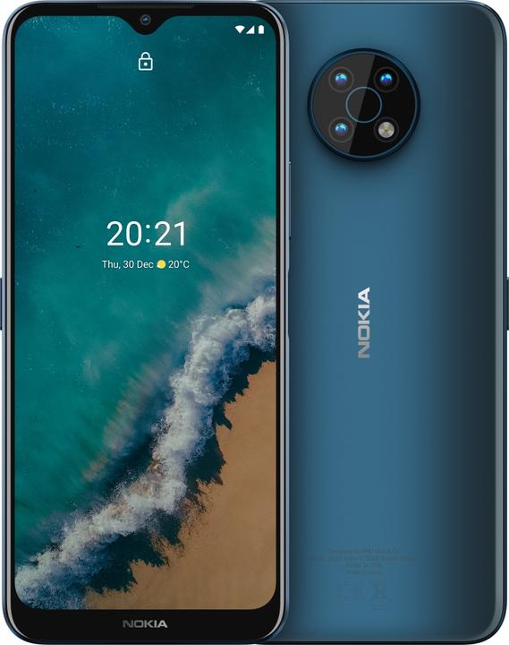 Actual product image Nokia G50 (128 GB, Ocean Blue, 6.82", Hybrid Dual SIM, 48 Mpx, 5G)
