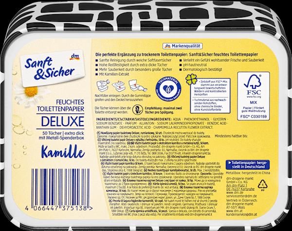 Produktbild dm Sanft&Sicher Feuchtes Toilettenpapier (1 x)
