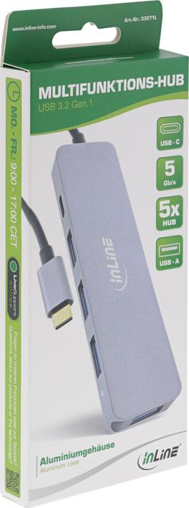 Immagine prodotto InLine 33271L (USB-C, 5 Porti)