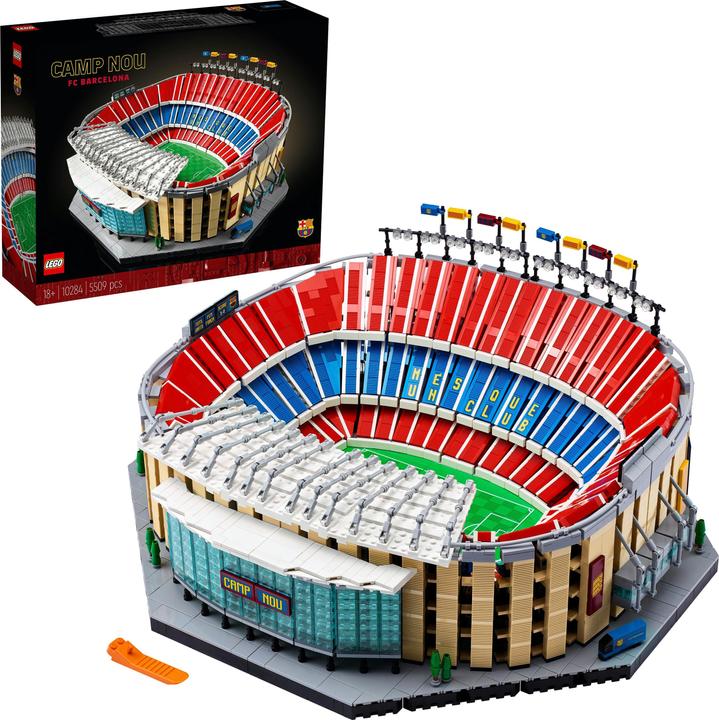 Actual product image LEGO ICONS CAMP NOU - FC BARCELONA 10284 (10284, LEGO Creator Expert, LEGO Rare Sets)